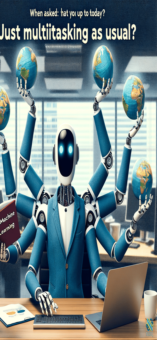 Multi-Armed Robot Juggling Earth Globes