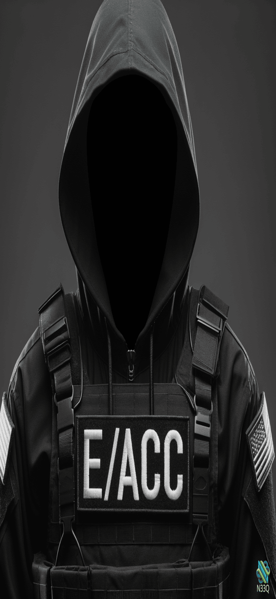 Hooded Figure in E/ACC Tactical Vest