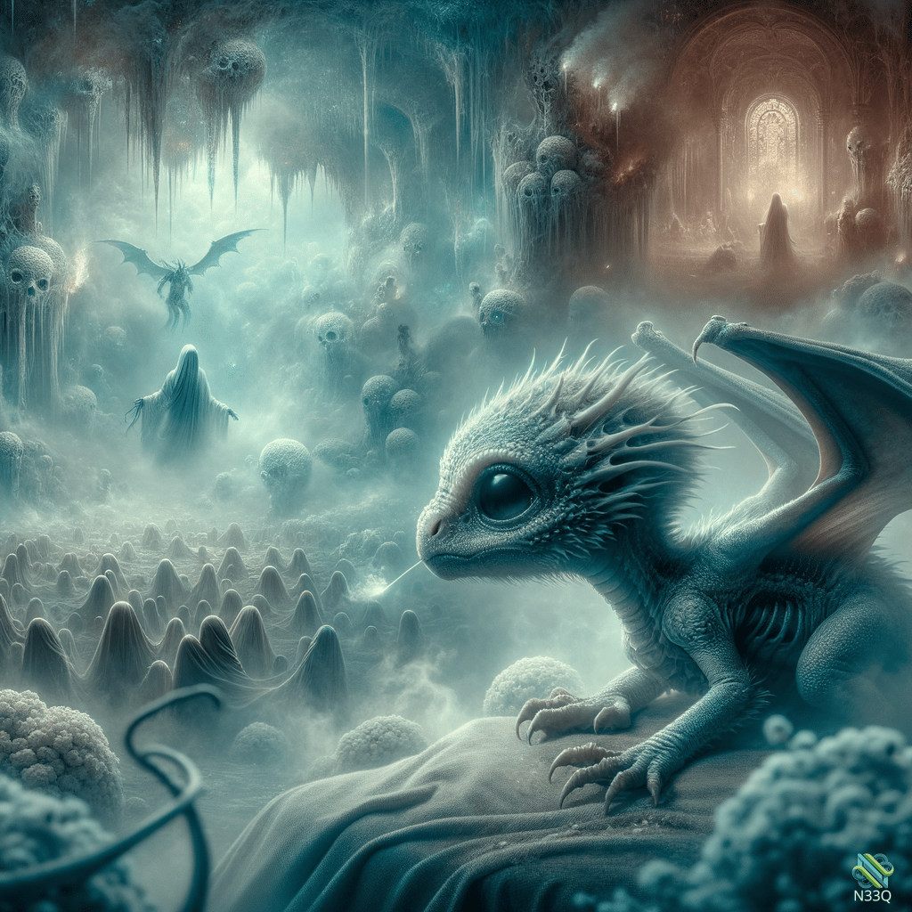 Blue Dragonet in Skull-Filled Haunted Cave