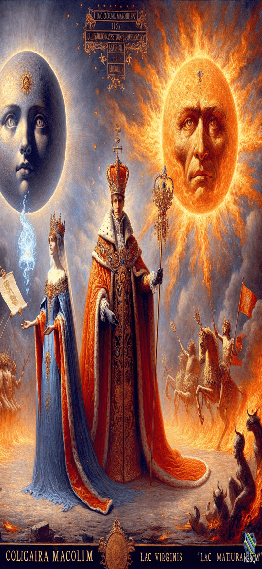 King and Queen Between Sun and Moon