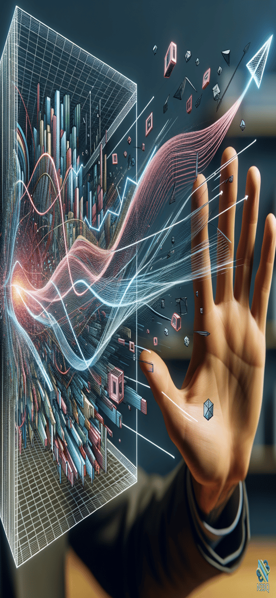Hand Reaching for Holographic Data Grid