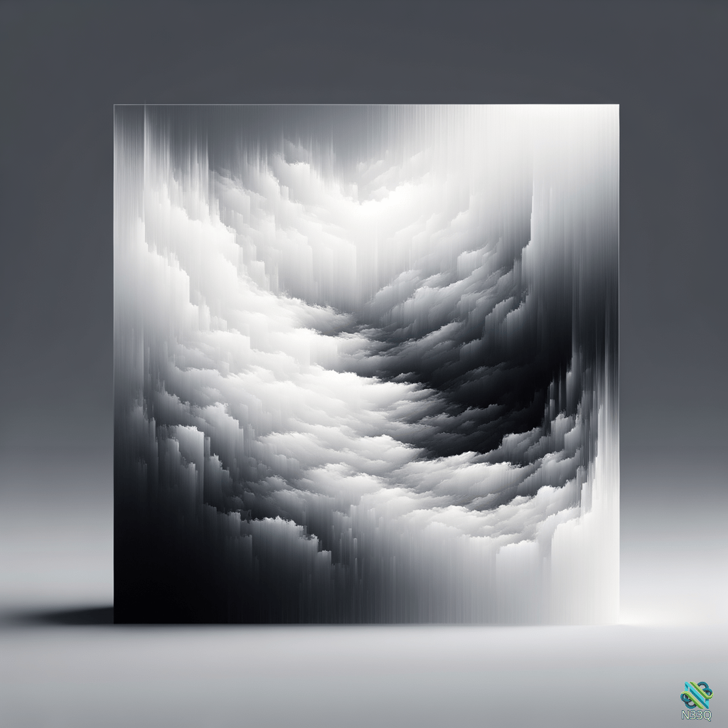 Swirling Monochrome Cloud Layers