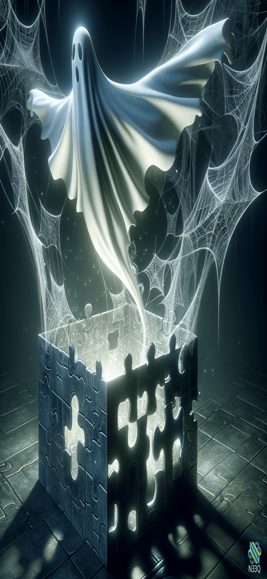Glowing Ghost from Puzzle Box