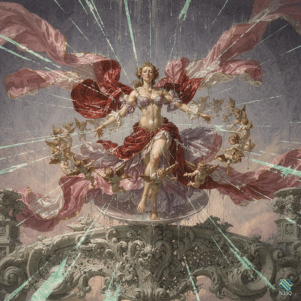 AI-generated artwork #2043 — N33Q AI art gallery