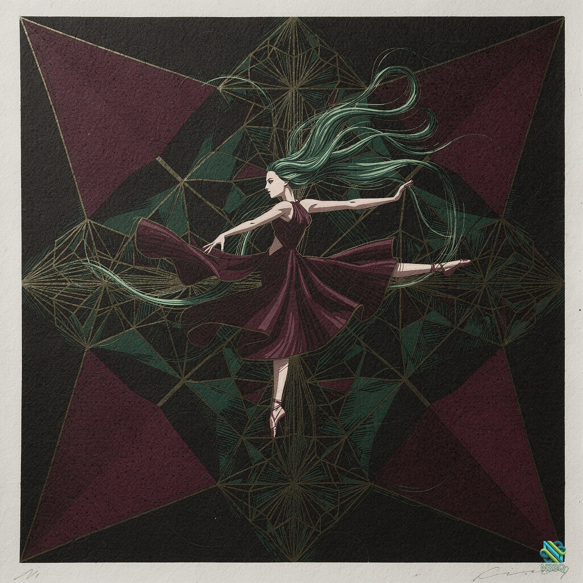 AI-generated artwork #2109 — N33Q AI art gallery