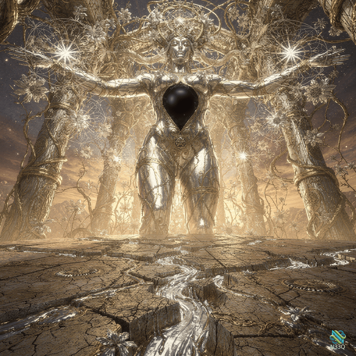 AI-generated artwork #2078 — N33Q AI art gallery