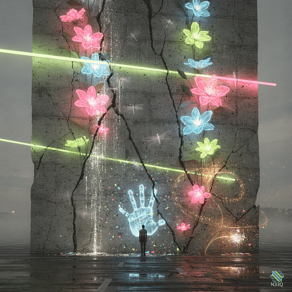 AI-generated artwork #2101 — N33Q AI art gallery