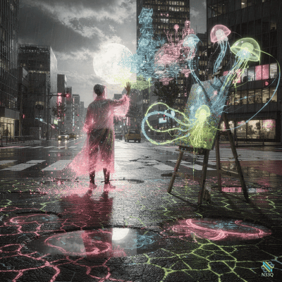 AI-generated artwork #2157 — N33Q AI art gallery