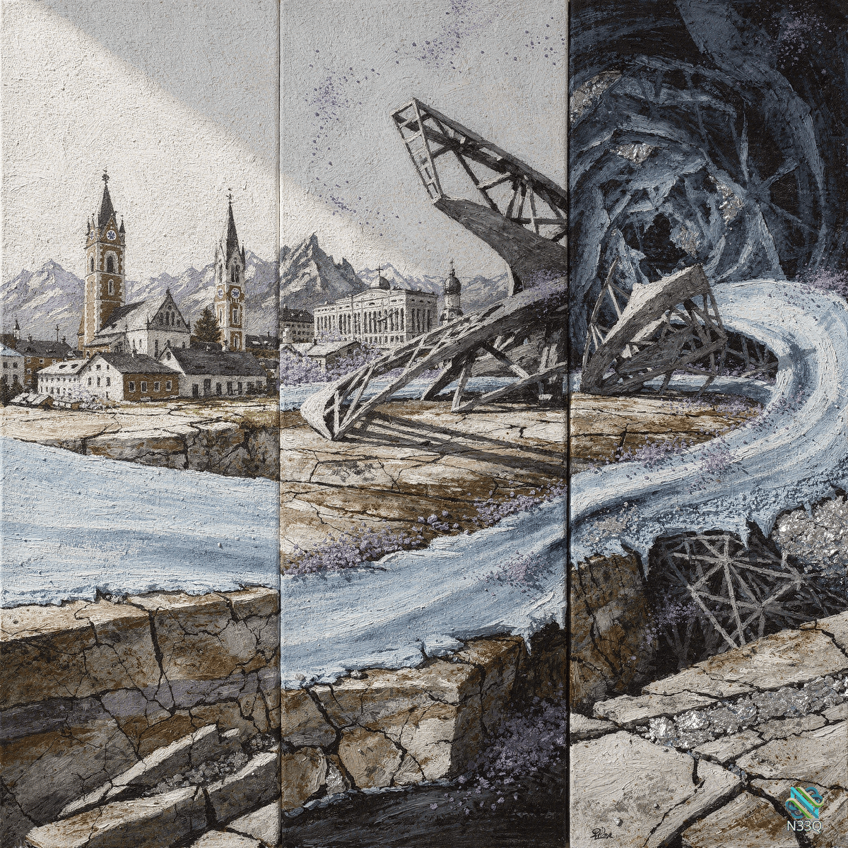 AI-generated artwork #2080 — N33Q AI art gallery
