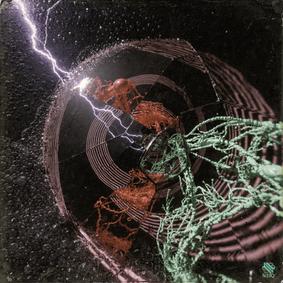 Lightning Strikes Shattered Neuronal Spiral Disc
