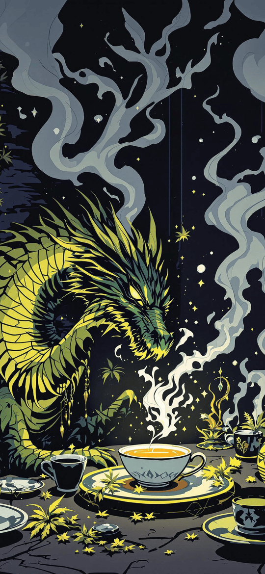 Dragon at Midnight Tea Ceremony