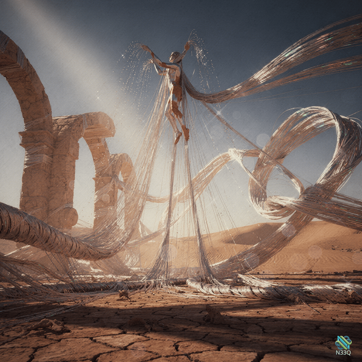 AI-generated artwork #2081 — N33Q AI art gallery
