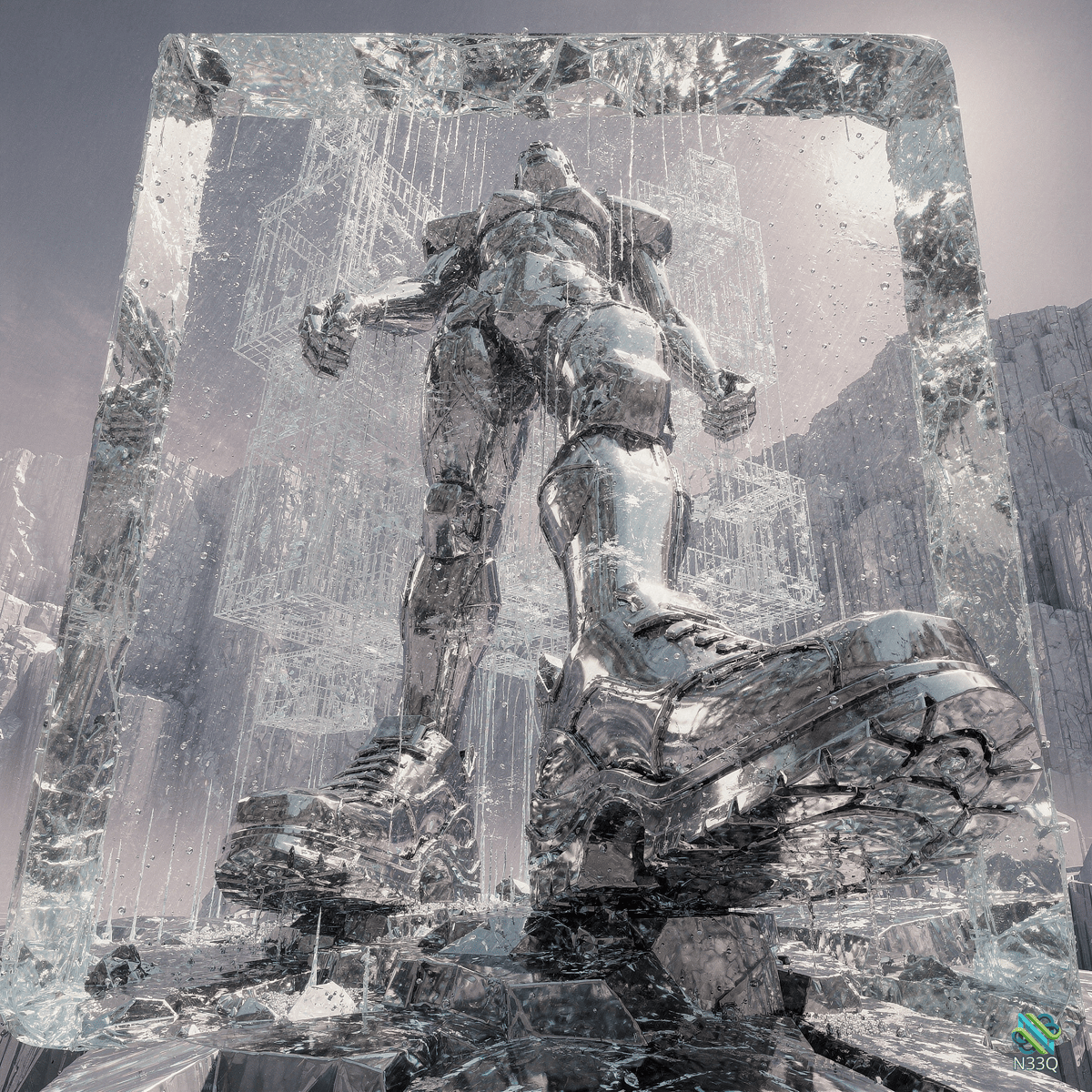 AI-generated artwork #2108 — N33Q AI art gallery