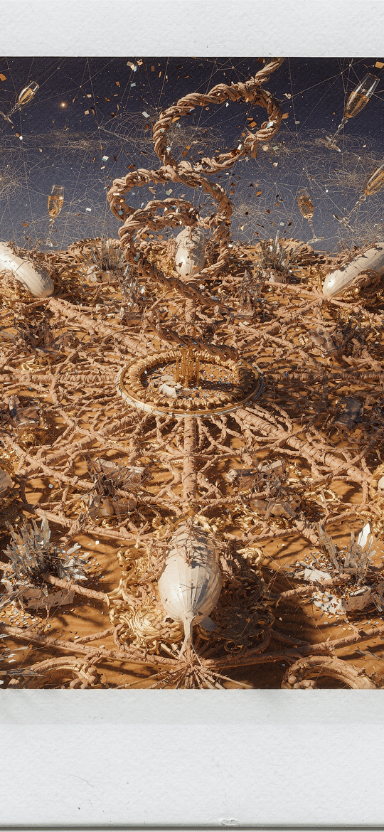 White Fish Entangled in Chains and Nets