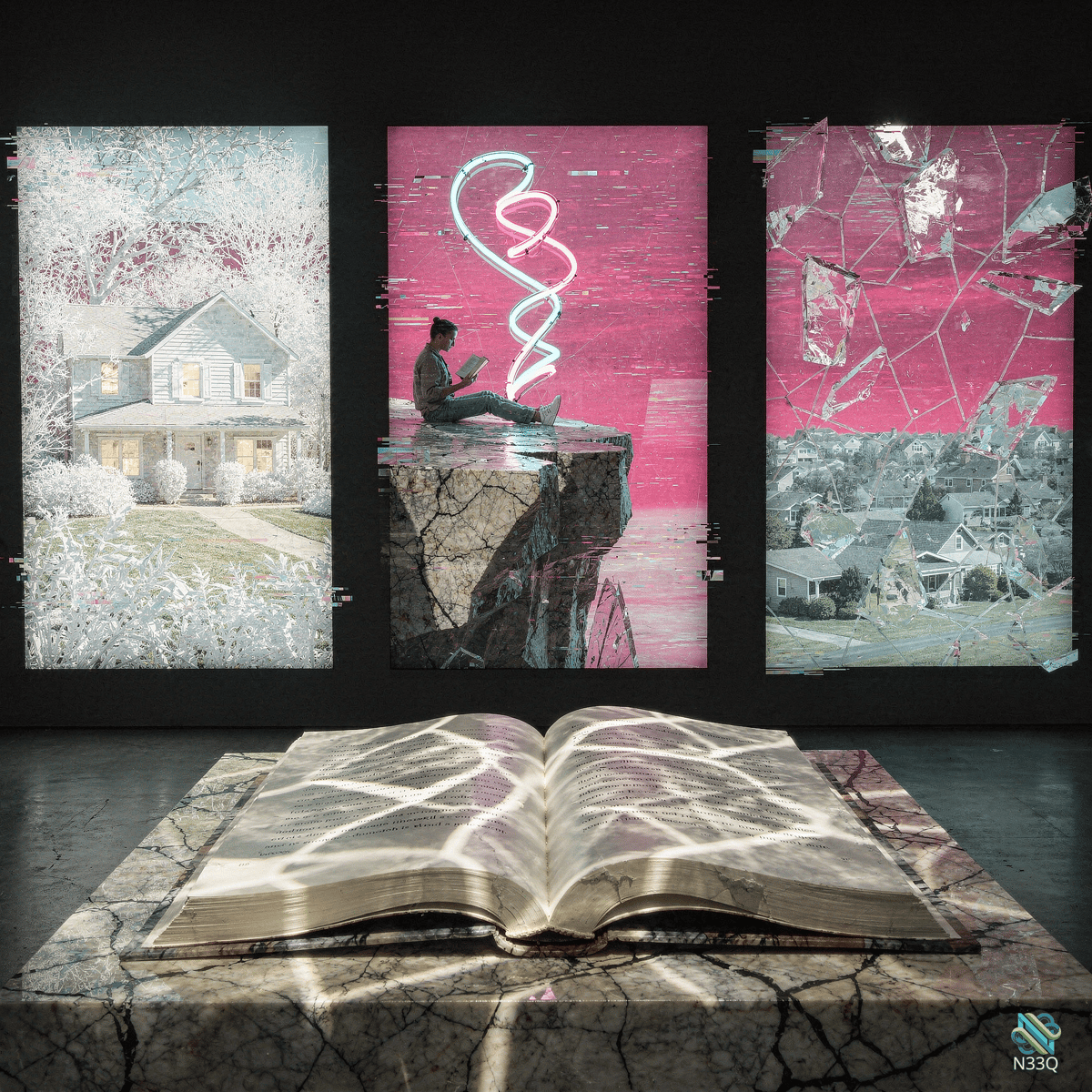 AI-generated artwork #2074 — N33Q AI art gallery