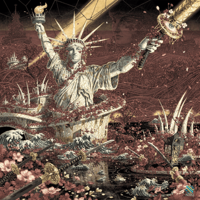 Statue of Liberty Holding Eye Sword