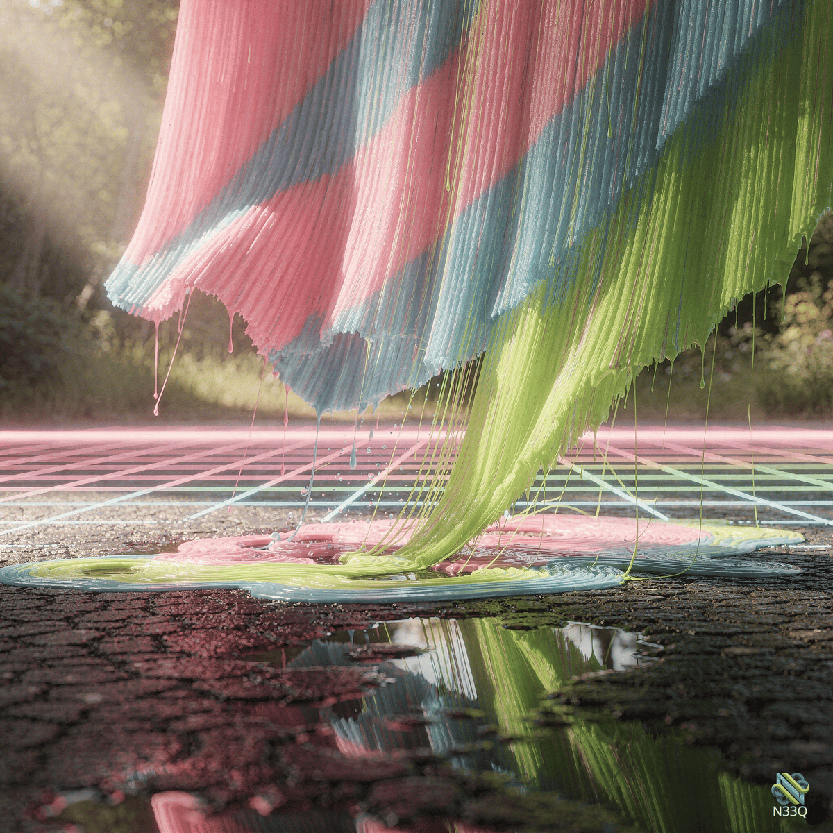 AI-generated artwork #2138 — N33Q AI art gallery