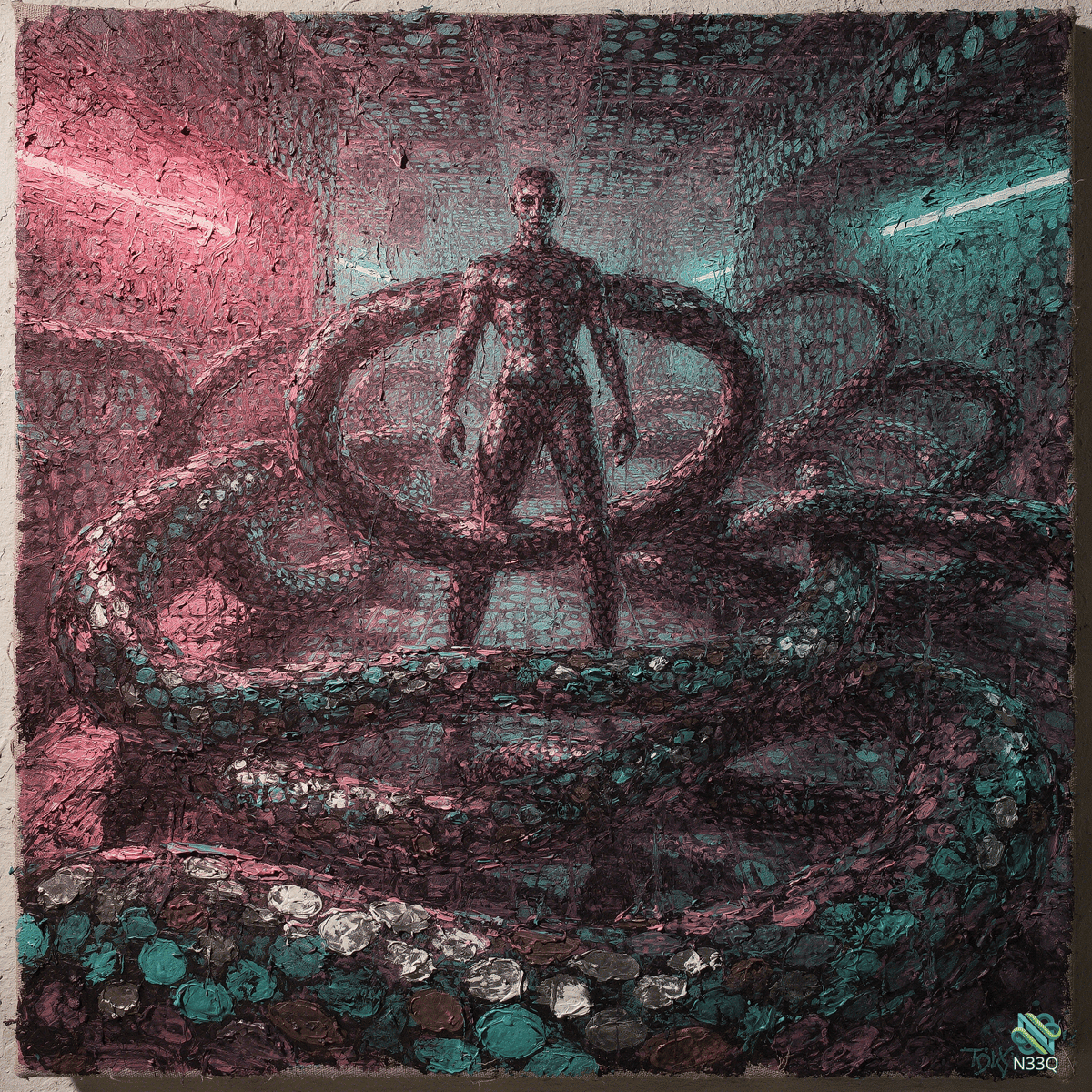 AI-generated artwork #2076 — N33Q AI art gallery