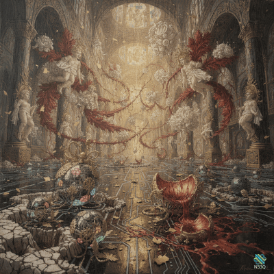 Angels Hovering Over Bleeding Heart Cathedral